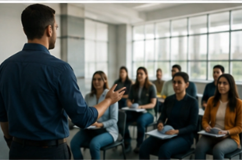 Treinamento de segurança do trabalho em ambiente industrial